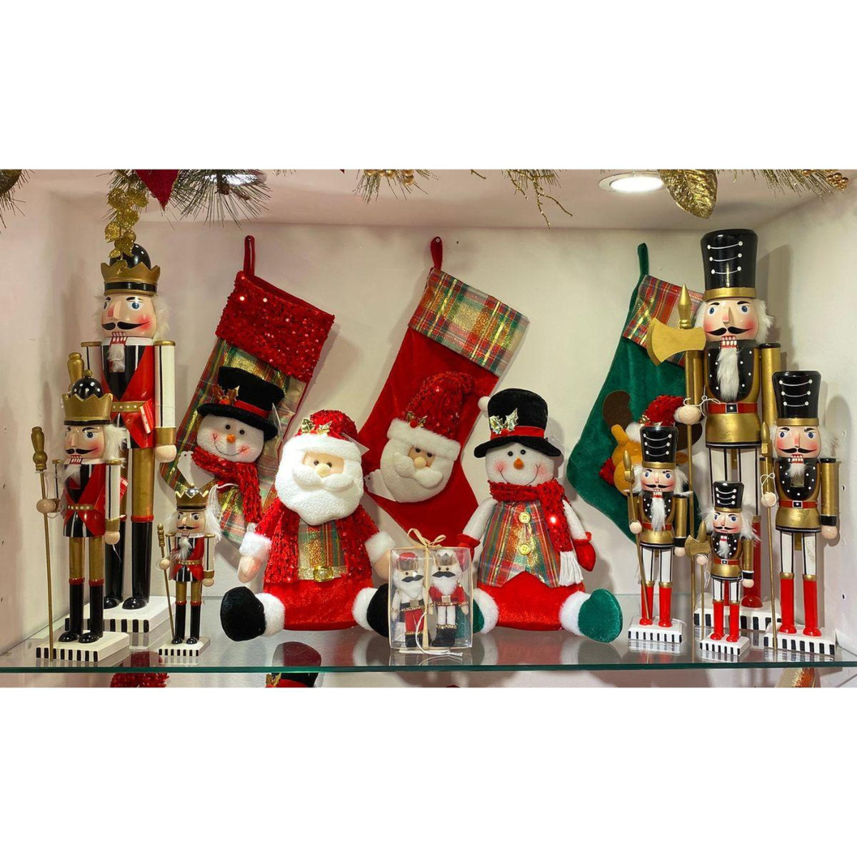 Cascanueces Navideño de Madera Soldado 30cm