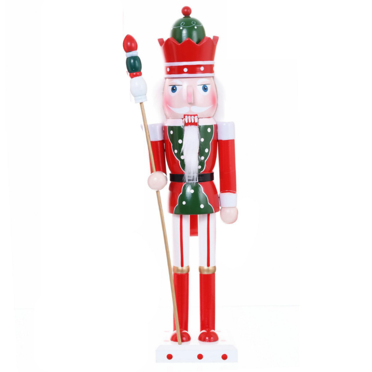 Cascanueces Navideño de Madera Rey 38cm