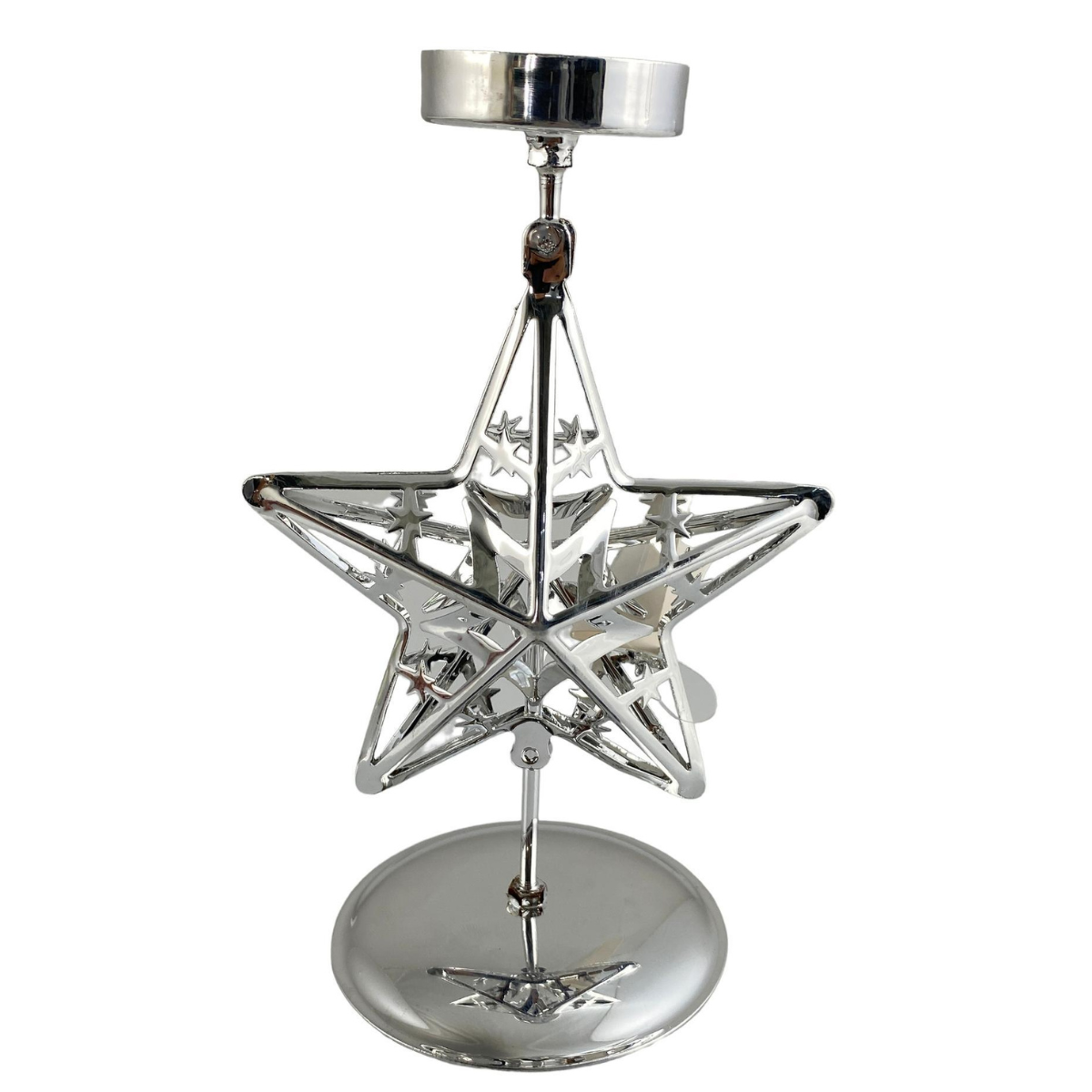 Portavelas Navideño Estrella Polar