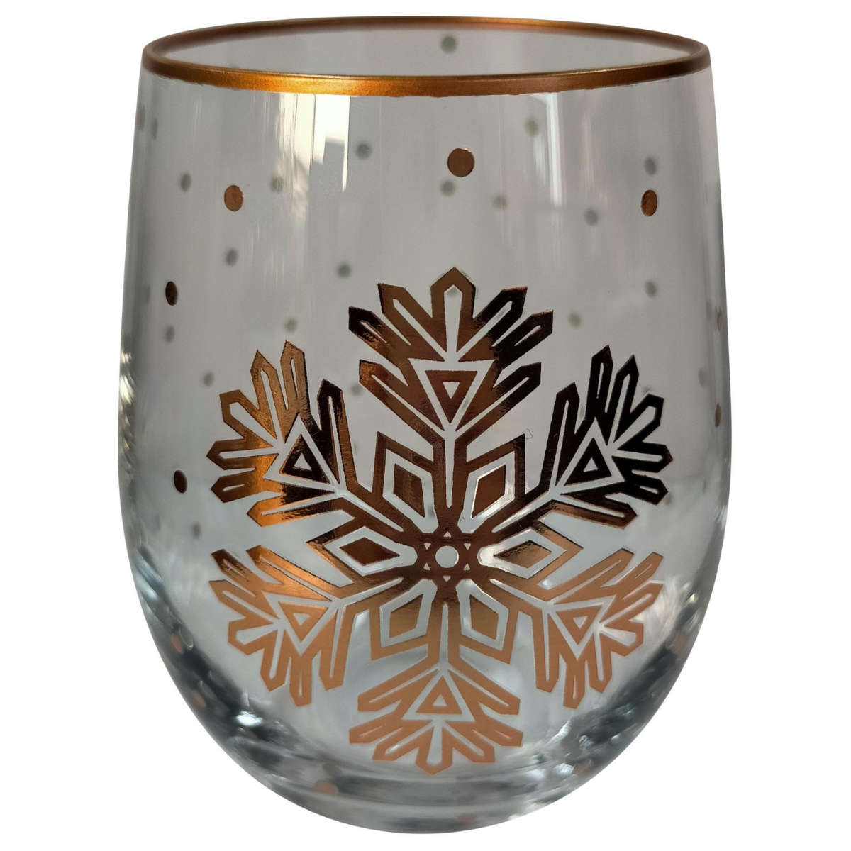 Set de 4 Vasos Navidad Colección Nieve