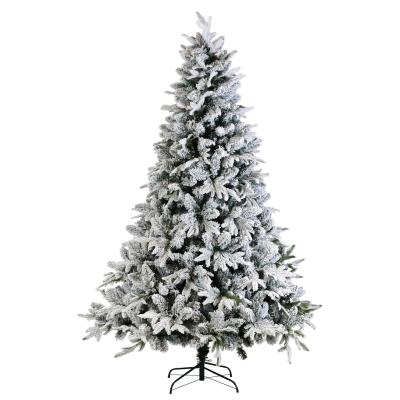 Arbol de Navidad Nevado Premium 210 cm