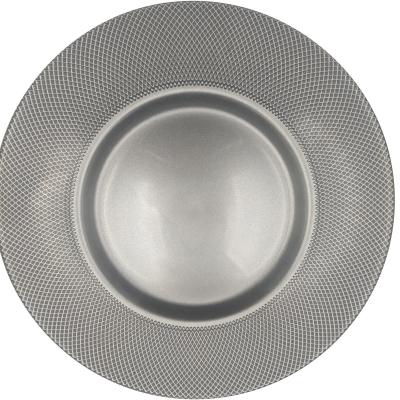 Set de 3 Platos de Vidrio Navidad Colección Nórdica