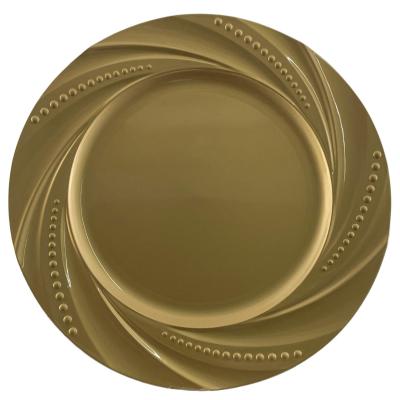 Set de 3 Portaplatos Navidad Colección Oro