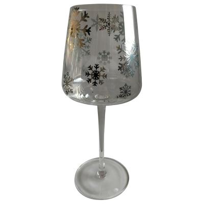 Set de 4 Copas de Vino Navidad Colección Nórdica
