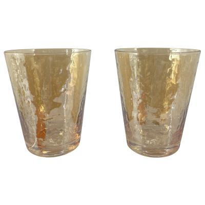 Set de 6 Vasos Navidad Colección Oro